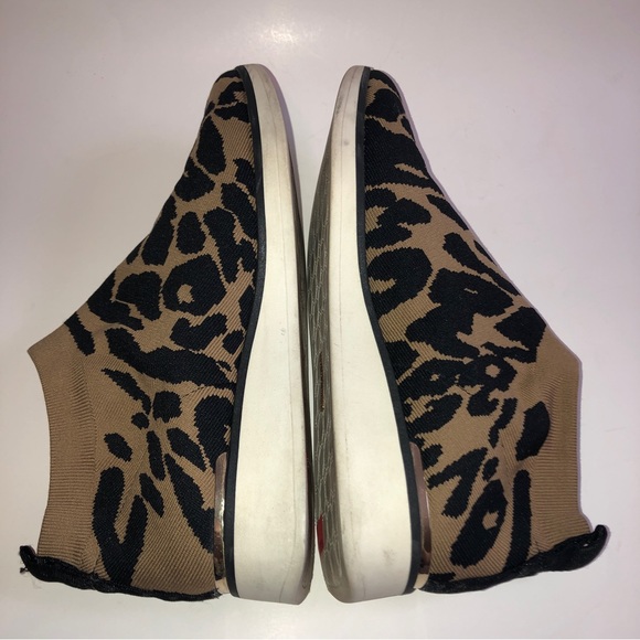 Sz 9 Louise et Cie Leopard Print Lo Breyson Sock Sneaker - Picture 8 of 17